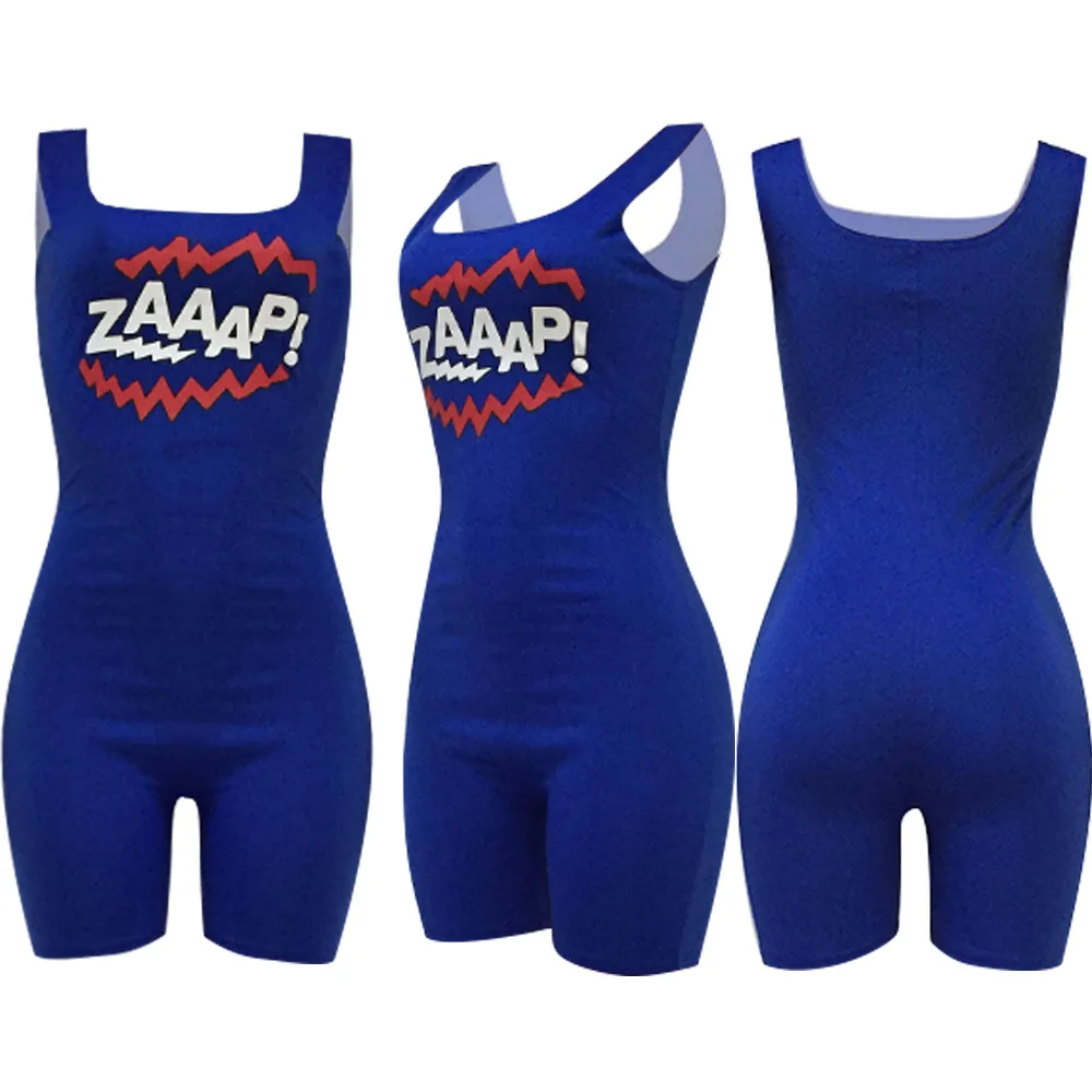 Yooneedi Summer Design Casual Women Playsuits 4 Color Style O-neck Sleeveless Ladies Rompers MZ-8213