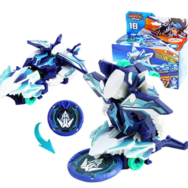 

Screechers wild burst speed fly deformation car action figures capture wafer flips transformation car toys for kids gift