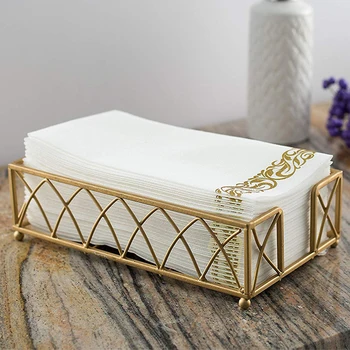 

50pcs/pack Guest Towel DIY Restaurant Tissue Wedding Decorative Accessories Hotel Paper Napkin Soft Floral Print Disposable Home