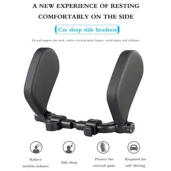 

New Adjustable Car Heads Pillow Pillow Neck Pillow Length PVC For Watching TV Reading And Relaxing Sleep Car Plane