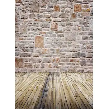 

SHENGYONGBAO Vinyl Custom Photography Prop Wood Planks theme Photo Studio Background YN-2012589