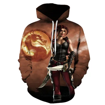 

Newest Mortal Kombat 11 3D Hoodies Men Women Fashion Hooded Sweatshirts Unisex Plus Size Sweatshirts Outerwear Hip Hop Pullovers