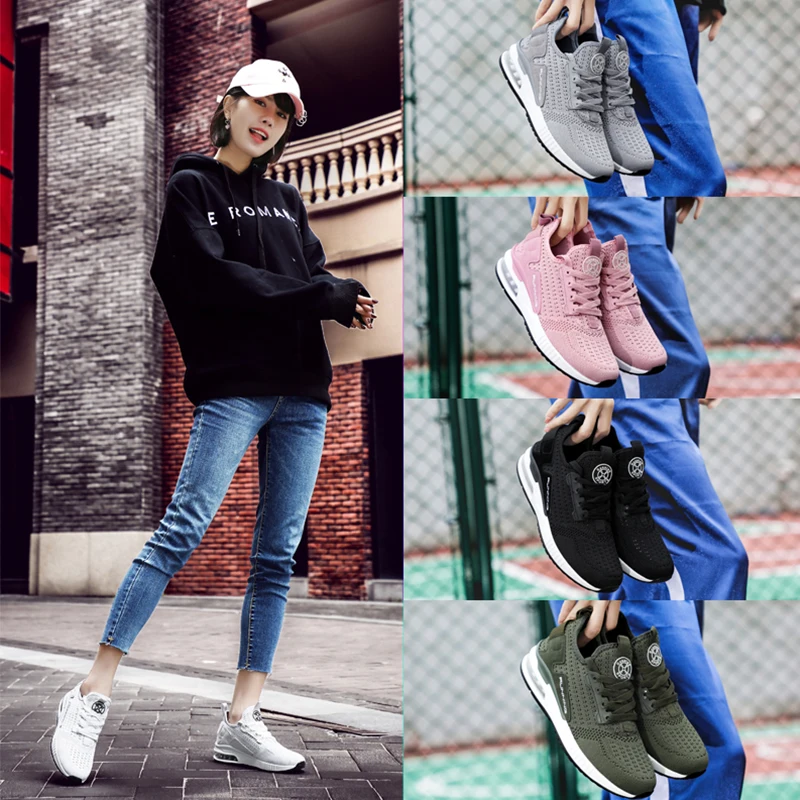 Wo Мужские дышащие повседневные школьные туфли Flyknit мужские легкие кроссовки для отдыха модные кроссовки для бега спортивные парные туфли Lover 36-45