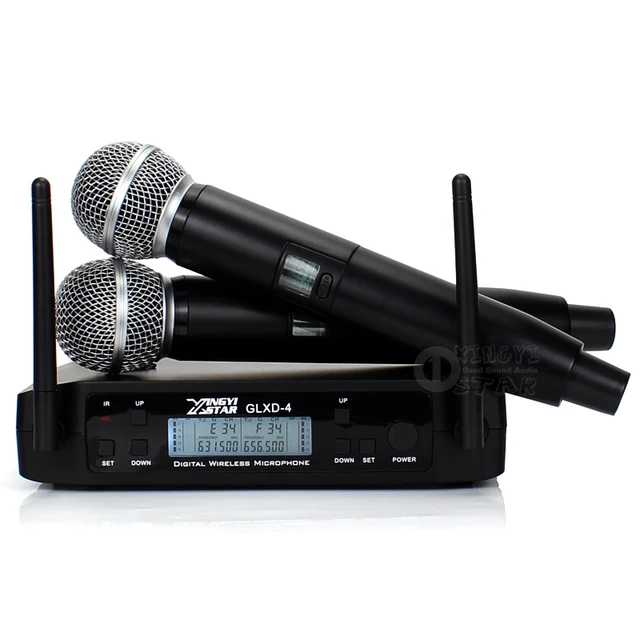 GLXD24 GLXD4 プロ UHF ワイヤレスマイクシステム Beta58a 