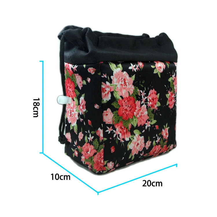 Roses camera bag insert 2