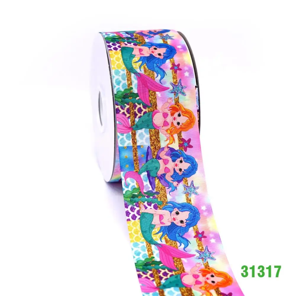50 ярдов Хэллоуин напечатанный grosgrain ленты 31310