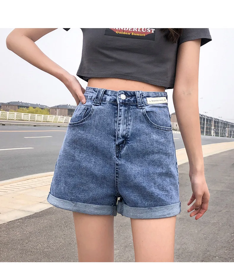 Ladies bottom sexy casual shorts denim jeans pocket summer ladies shorts ladies jeans madewell jeans