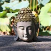 Buddha Statue Meditating Garden Japanese Buda Figurine Zen Garden Outdoor Decorations Ganesha Sculpture Home Yard Ornaments ► Photo 2/6