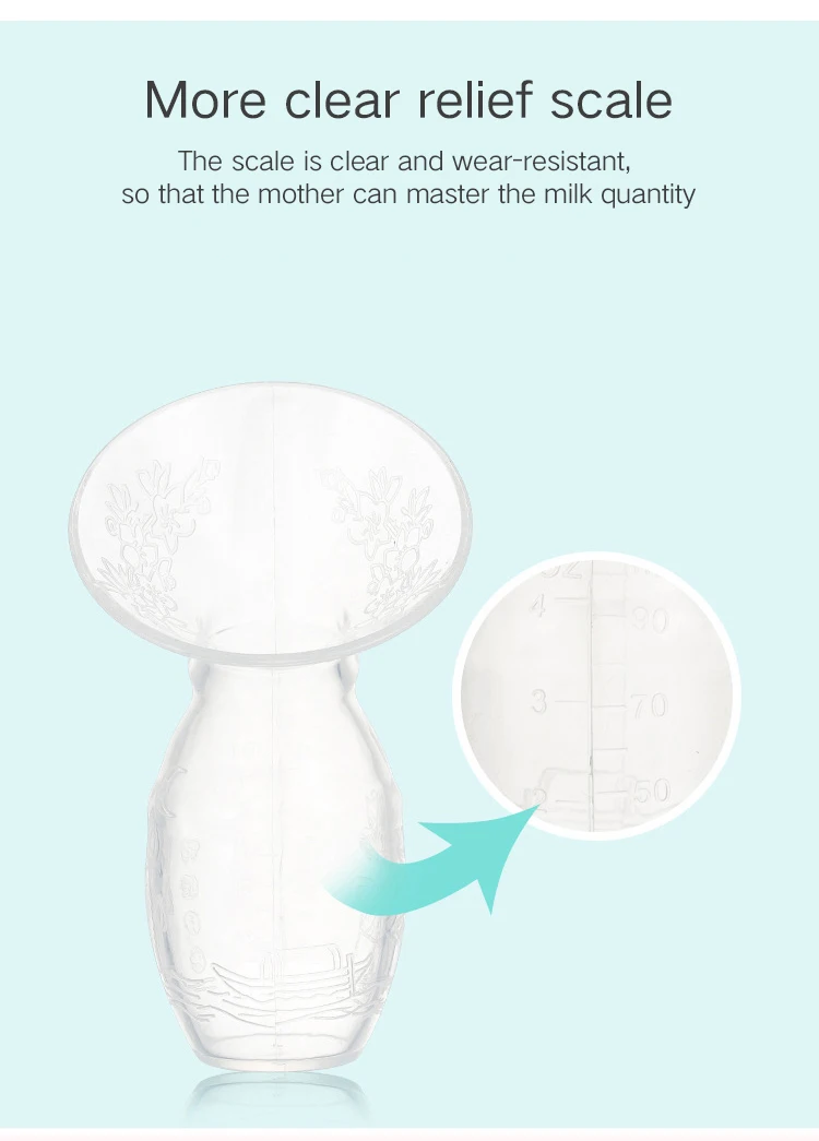 Силиконовые груди Кормление ручной молокоотсос для детских бутылочек, молоко Saver всасывающая бутылка кормление грудью коллектор доильного аппарата с крышкой