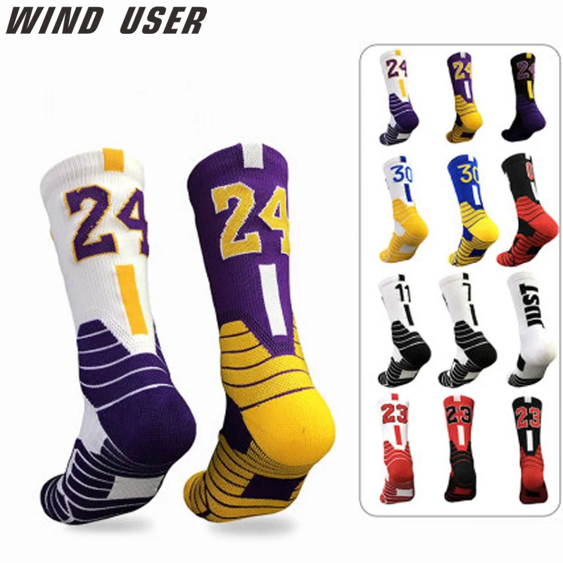 Special Offers Socks Stocking Basketball-Socks Skateboard Elite Non-Slip Thick Super-Star Professional WDgJR9YOA