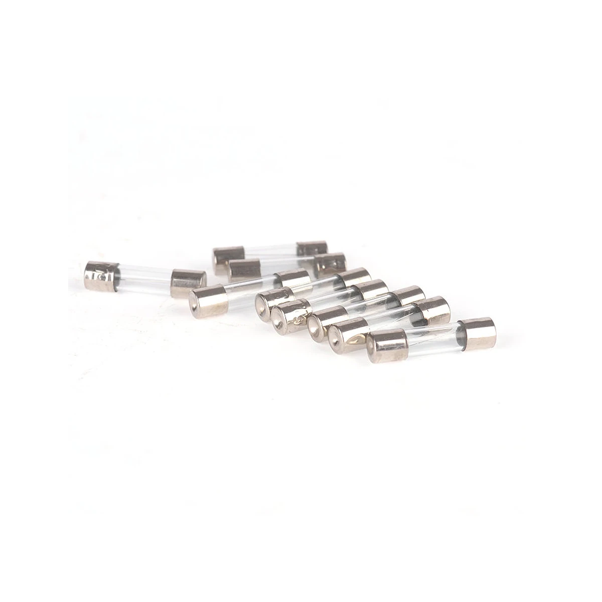 100Pcs 5 X 20mm Electrical Fuse Amp Fast-blow Glass Fuse In Box 0.2A-15A