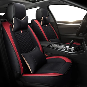 

FLAX car seat cover set for suzuki grand vitara jimny swift accessories sx4 baleno seat covers cars for vehicle car Protector