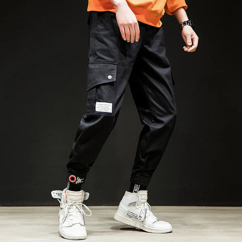 

Trend 9 Pants Bib Overall Men's 2019 Spring And Autumn New Style Men Pure Cotton Beam Leg Bib Overall