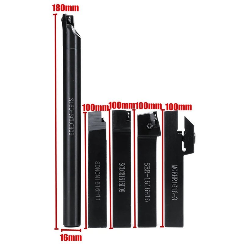 Топ 5 шт. 16 мм хвостовик токарный держатель набор инструментов с лезвием гаечный ключ для токарного станка и токарный инструмент с чпу