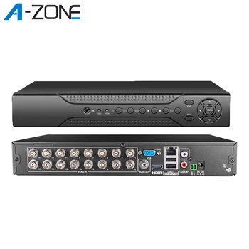 

A-ZONE 16CH 1080P DVR CCTV Security Camera System Video Recorder AHD Onvif P2P 5 in 1 DVR For Home Analog Surveillance Kit