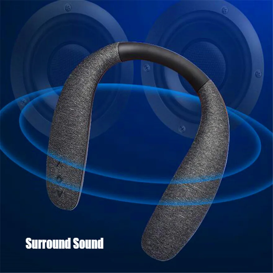 

Speakers Hifi Wearable Surround Sound System Bluetooth Soundbar Subwoofer Portable Boombox Speaker Box Music Bass Loudspeaker