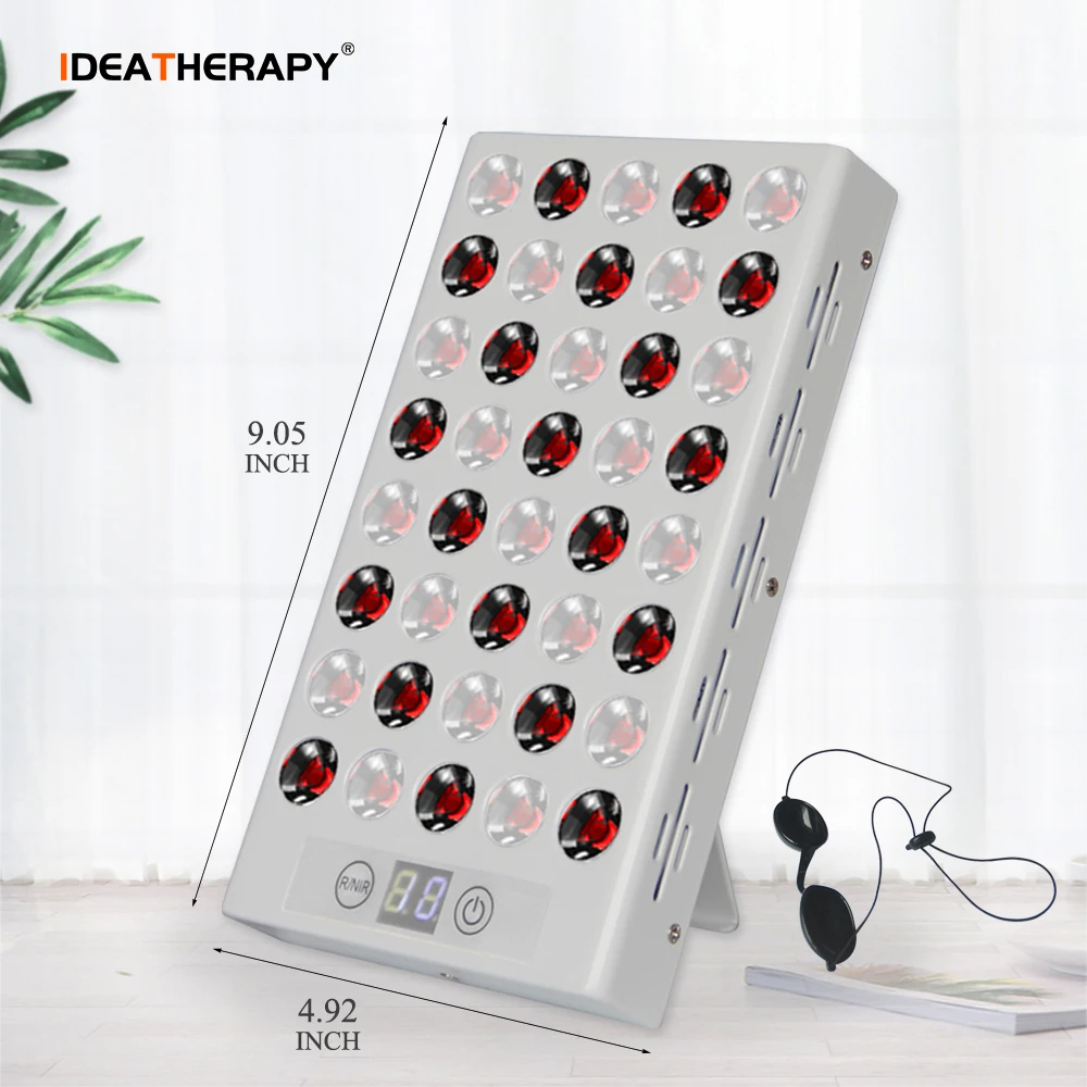 2021-new-arrival-idea-rtl40-meanwell-driver-double-chips-led-therapy-light-panel-660nm-850nm-red-near-infrared-light-therapy