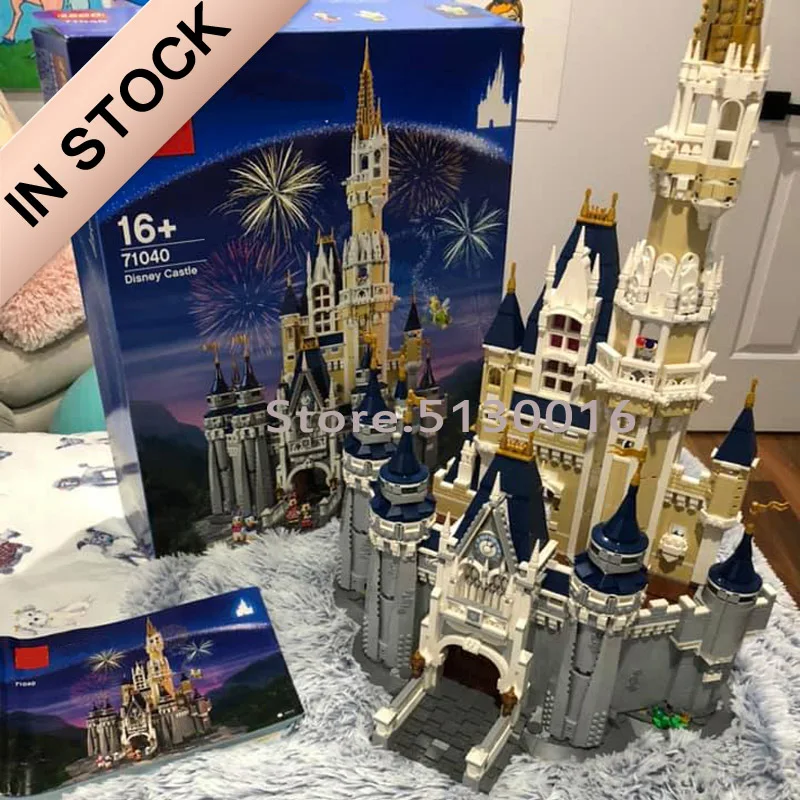 

In Stock 16008 The Princess Castle 71040 4080Pcs Street View Creator Model Building Blocks Bricks 30010 83008 6005 71044 21317