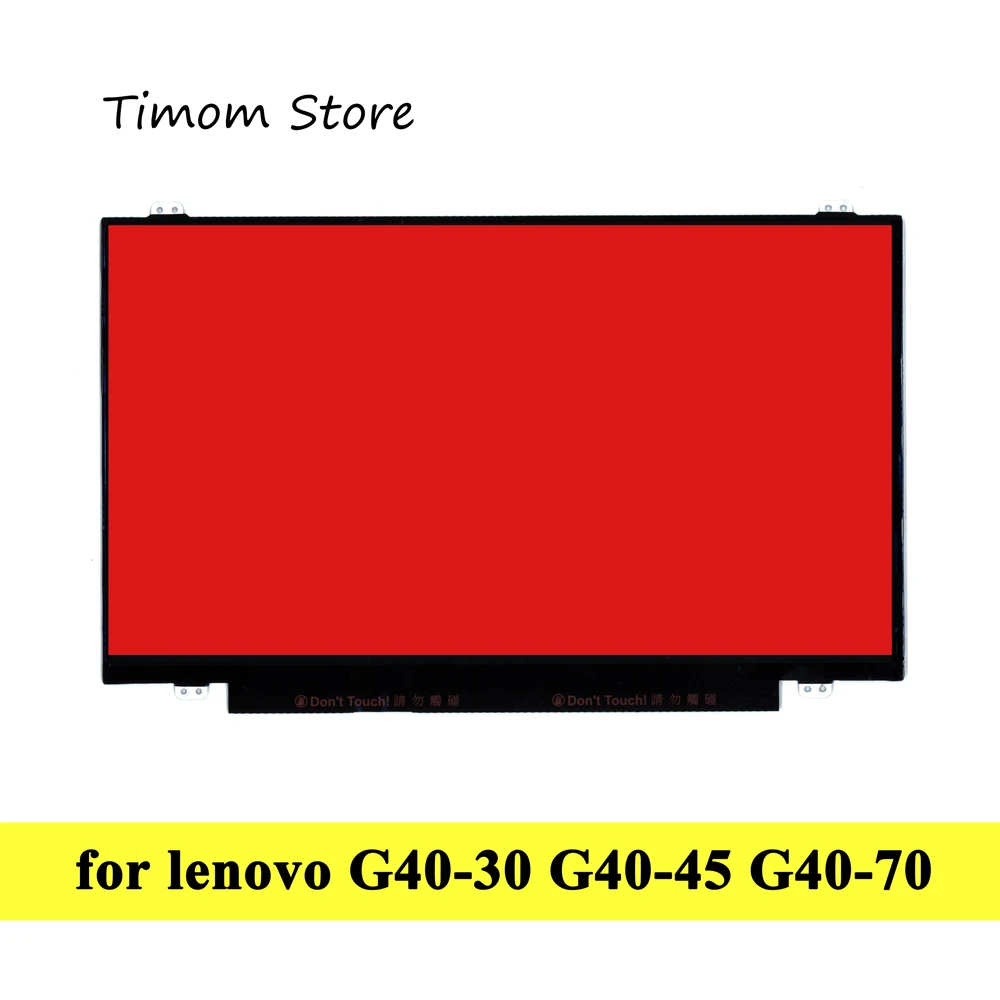Для Lenovo G40 30 45 14 0 дюймов ЖК СВЕТОДИОДНЫЙ матричный HD 1366*768 eDP 30pin оригинальный матовый яркий тонкий дисплей с