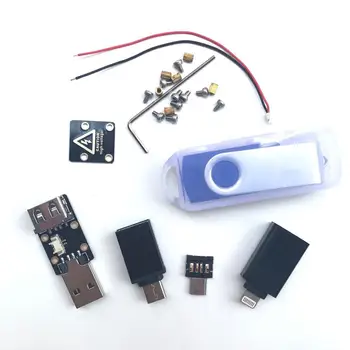 

2019 Latest Upgraded USB killer V3.0 U Disk Killer Miniature High Voltage Pulse Generator USBKiller3.0 Accessories Complete