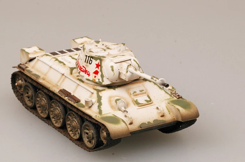 Советского Союза T-34/76 Тип 1943(весна 1944) Готовая модель коллекции 1: 72 Масштаб
