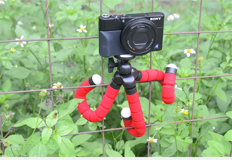 Гибкий мини штатив Gorillapod Octopus для iPhone Samsung Xiaomi Huawei ZTE телефона подставка Gopro