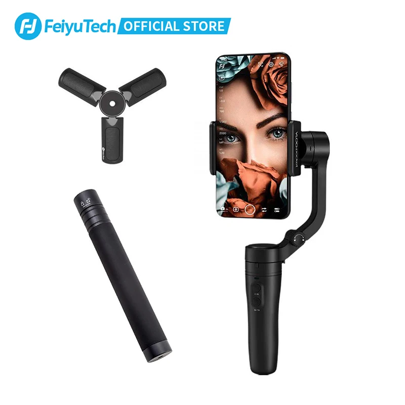 Карманный стабилизатор для смартфона FeiyuTech телефона селфи палка iPhone11 pro max XR 8 7 Plus 6