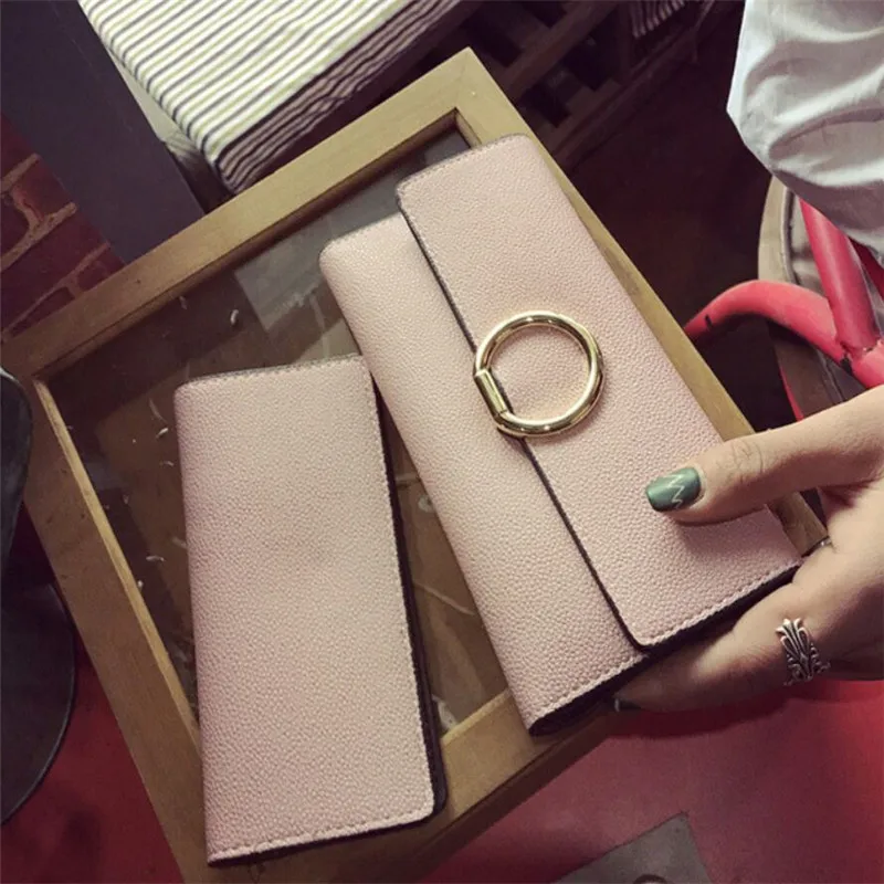 

Fashion Women's Long Wallet Favorite Brand new Luxury Coin Purse Folded Wallets Small Clutch Bags Folded Card Holder Wholesale