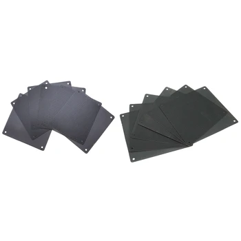 

12Pcs Computer Mesh PVC PC Case Fan Cooler Dust Filter Case Dustproof Cover Chassis Dust Cover, 6Pcs 12Cm & 6Pcs 14Cm