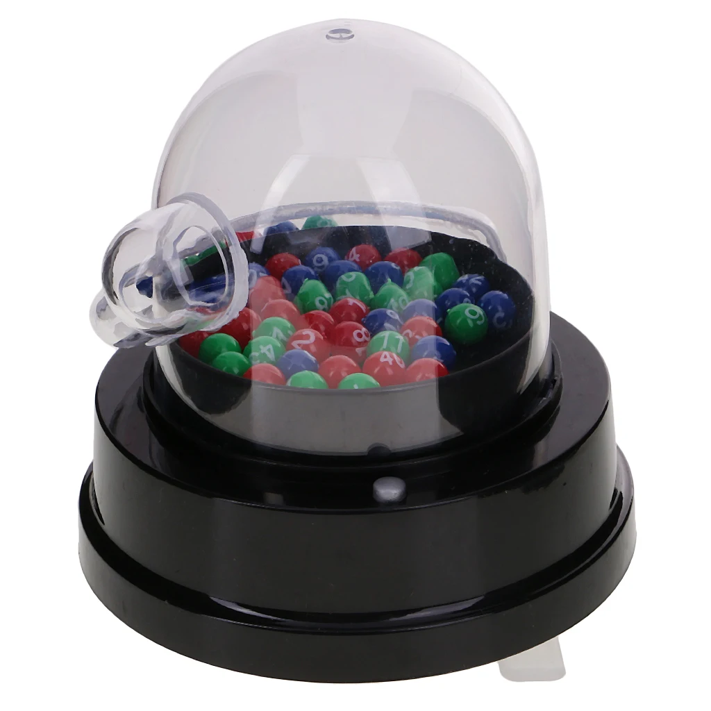 Quality Mini Electric Lucky Number Picking Machine for Lottery Bingo Games Business Promotion Restaurants Cafes Game Supplies