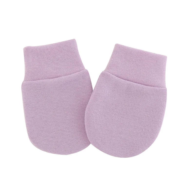 Unisex Baby Infants Anti Scratching Cotton Gloves+Hat Set Newborn Mittens Warm Cap Kit New Cute Children's Finger Toothbrush Baby Accessories