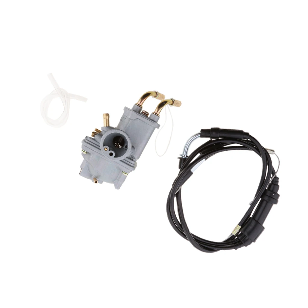Carburetor Carb + Throttle Choke Cable for PW50 PY50 1981 1982 83-02