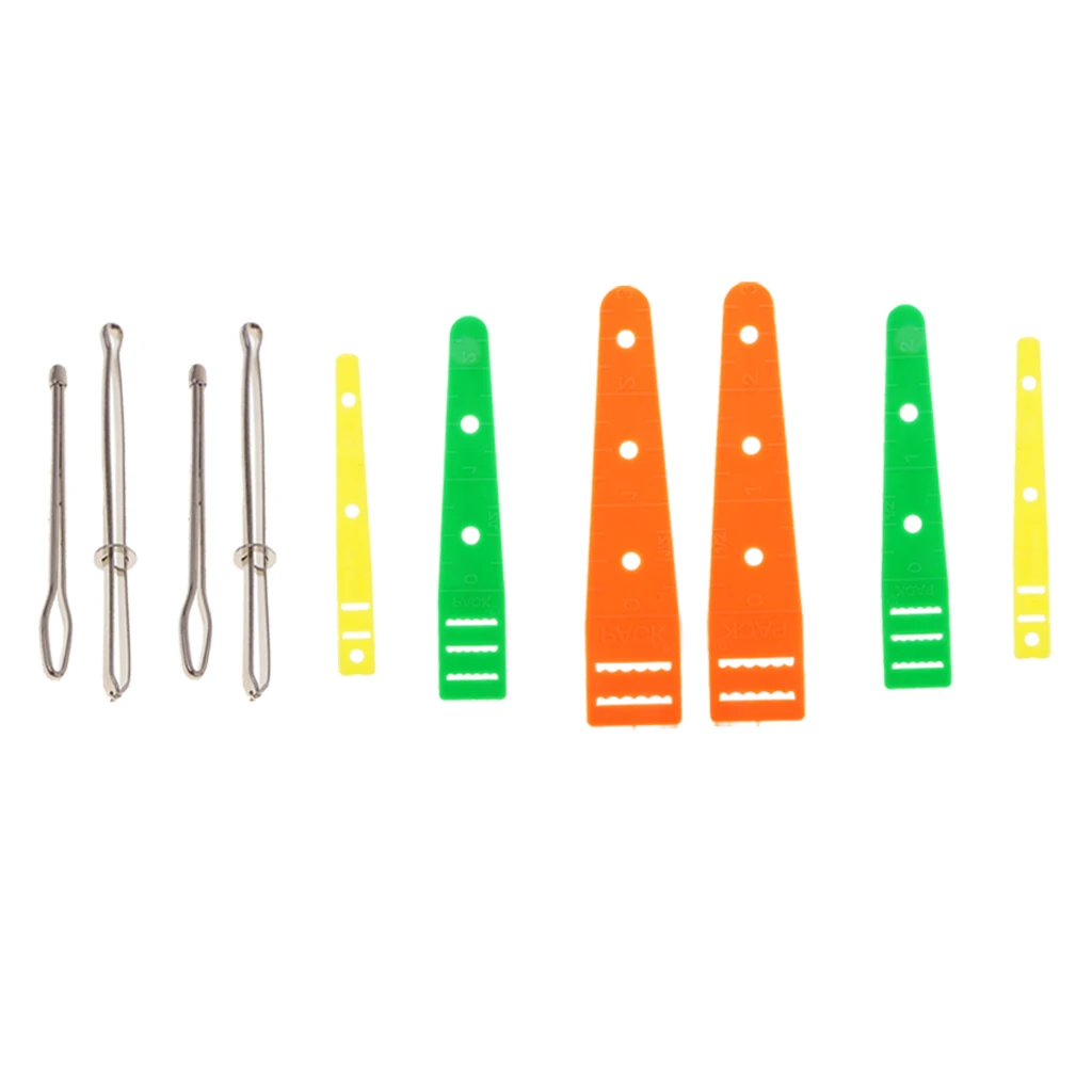 10 Pieces Elastic Threader Adjustable Clip Elastic Cord Threader Guide Sewing Tools
