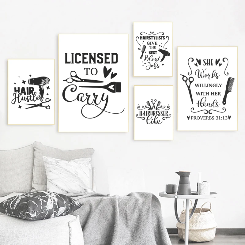 Hairdresser-Hairstylist-Gifts-Barber-Shop-Wall-Art-Canvas-Painting-Hair-Salon-Life-Quote-Poster-Beauty-Salon (4)