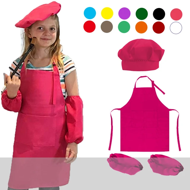 Gorro de cocina para niños y bebés, gorro de Chef para cocinar