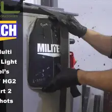 Тестовое видео-MILITECH HG2 NIJ 0101,07 и NIJ IIIA 0101,06 мульти-кривая твердая Броня тест ing-часть 2. 44 Magnum