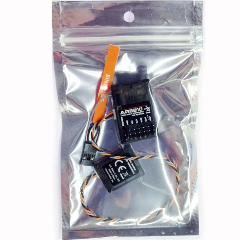 

AR6210 Receiver+ JR Remote Controller Full Set DSM-X DSM2 For Spektrum 6-Channel DXAC