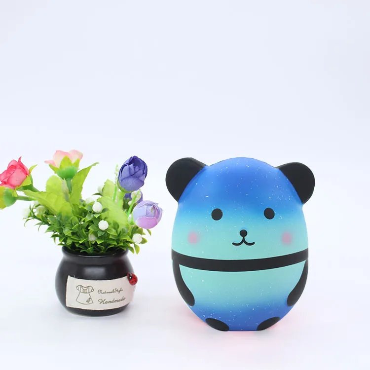 Jumbo Kawaii Panda мягкий медленно поднимающийся креативный животный кукла мягкая сжимающая Игрушка хлеб аромат снятие стресса развлечение для детей Рождественский подарок