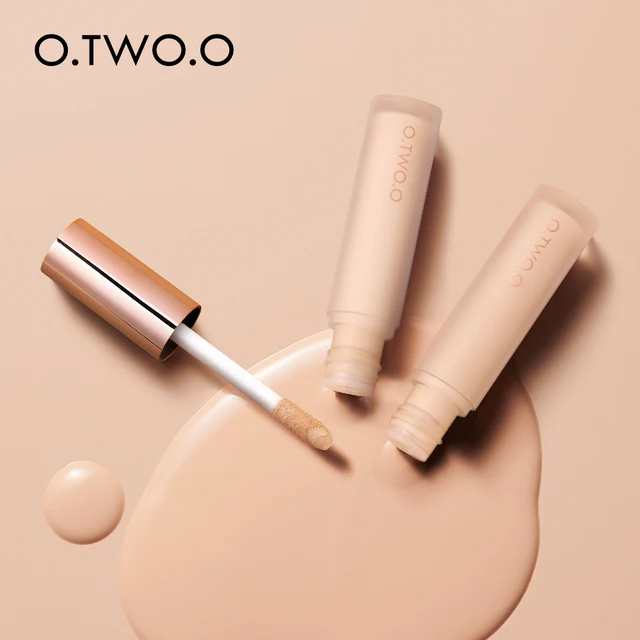 O.TWO.O Liquid Concealer Cream Waterproof Full Coverage Concealer Long Lasting Face Scars Acne Cover Smooth Moisturizing Makeup 5