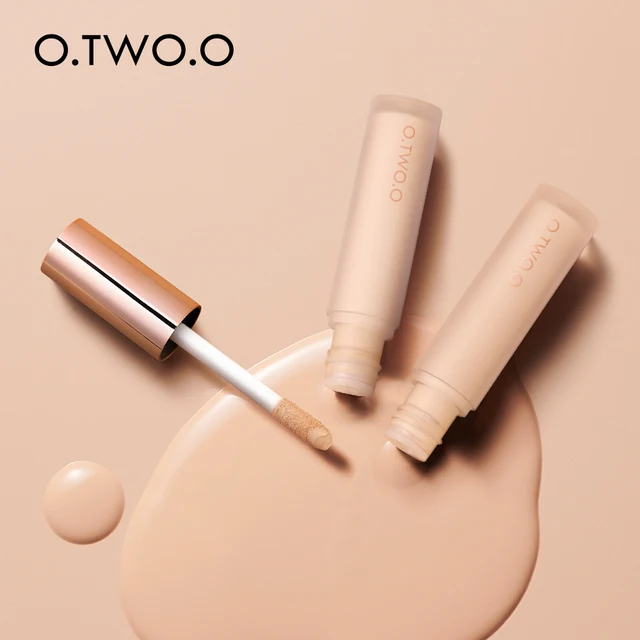 O TWO O Liquid Concealer Cream Waterproof Full Coverage Concealer Long Lasting Face Scars Acne Cover