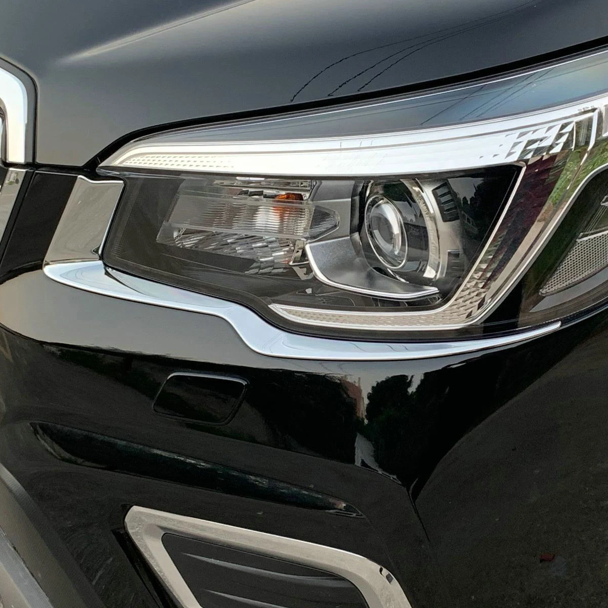 

Chrome Head Light Headlight Trims Eyebrow Cover Accessories For Subaru Forester SK 2019 2020