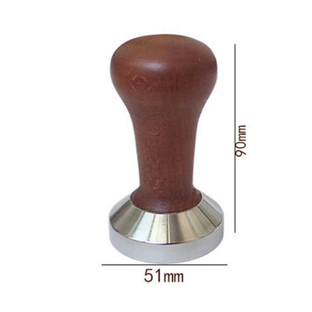 Home Espresso Coffee Maker Coffee Bean Press Tool Tamper Barista Tool and Equipment Machined Coffee Tamper Base 