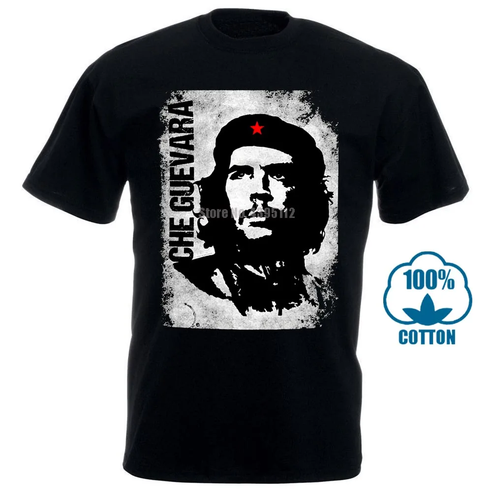 Официальный Che Guevara Винтажная Футболка революционная Легенда | Мужская одежда