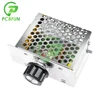 Regulador de voltaje AC 220V 4000W SCR, regulador de intensidad, controlador de velocidad del Motor, módulo de Control de temperatura, termostato Dimer 220V, fuente de alimentación ► Foto 3/6