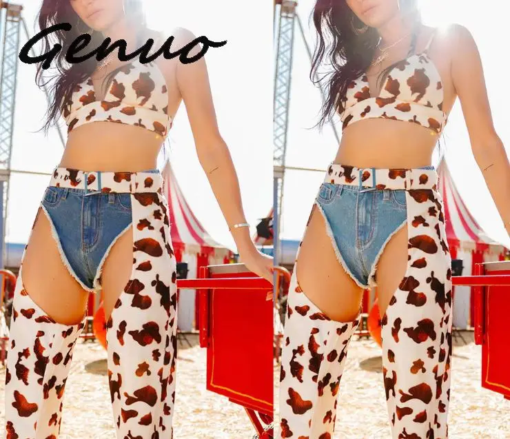 

Genuo Women Triangle Denim Shorts Europe Nightclub Sexy Shorts Jeans Washed Tessel Tight Pants Summer Skinny Female 2019 Pants