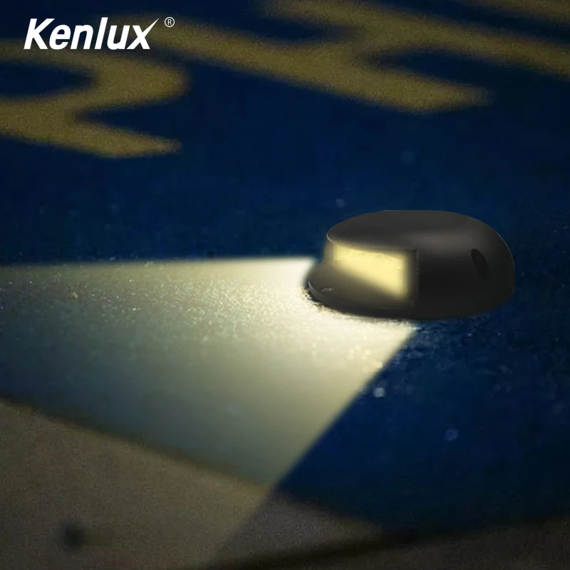 Kenlux AC85-265V светодиодный наземный светильник 2 Вт 3W 4 Вт светодиодный напольный ступенька дорога погребенная дорожка двор Точечный светильник Пейзаж Открытый светильник ing