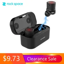 ROCKSPACE True TWS Bluetooth Draadloze Stereo Oortelefoon Lange Tijd Spelen Headset Met Super Bass Geluid Oordopjes Voor iPhone Telefoon(China)