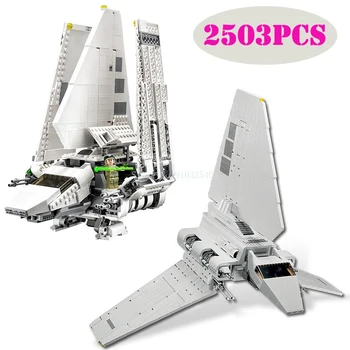 

In Stock 35005 Lepining Star Wars The Imperial Shuttle Model Building Blocks Enlighten Figure Toys for Children Christmas Gift