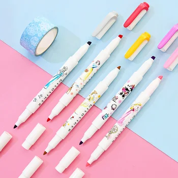 

New Japanese Zebra Limted Princess Mildliner Marker Pen Highlighter Scrapbooking Colored Pen Kawaii Stationery