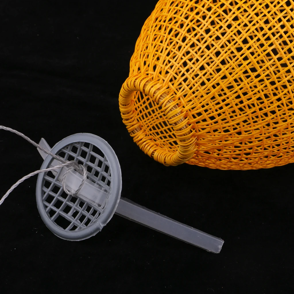 Imitation Bamboo Crayfish Cage Plastic Stretchable Fishing Cage Loach Cage